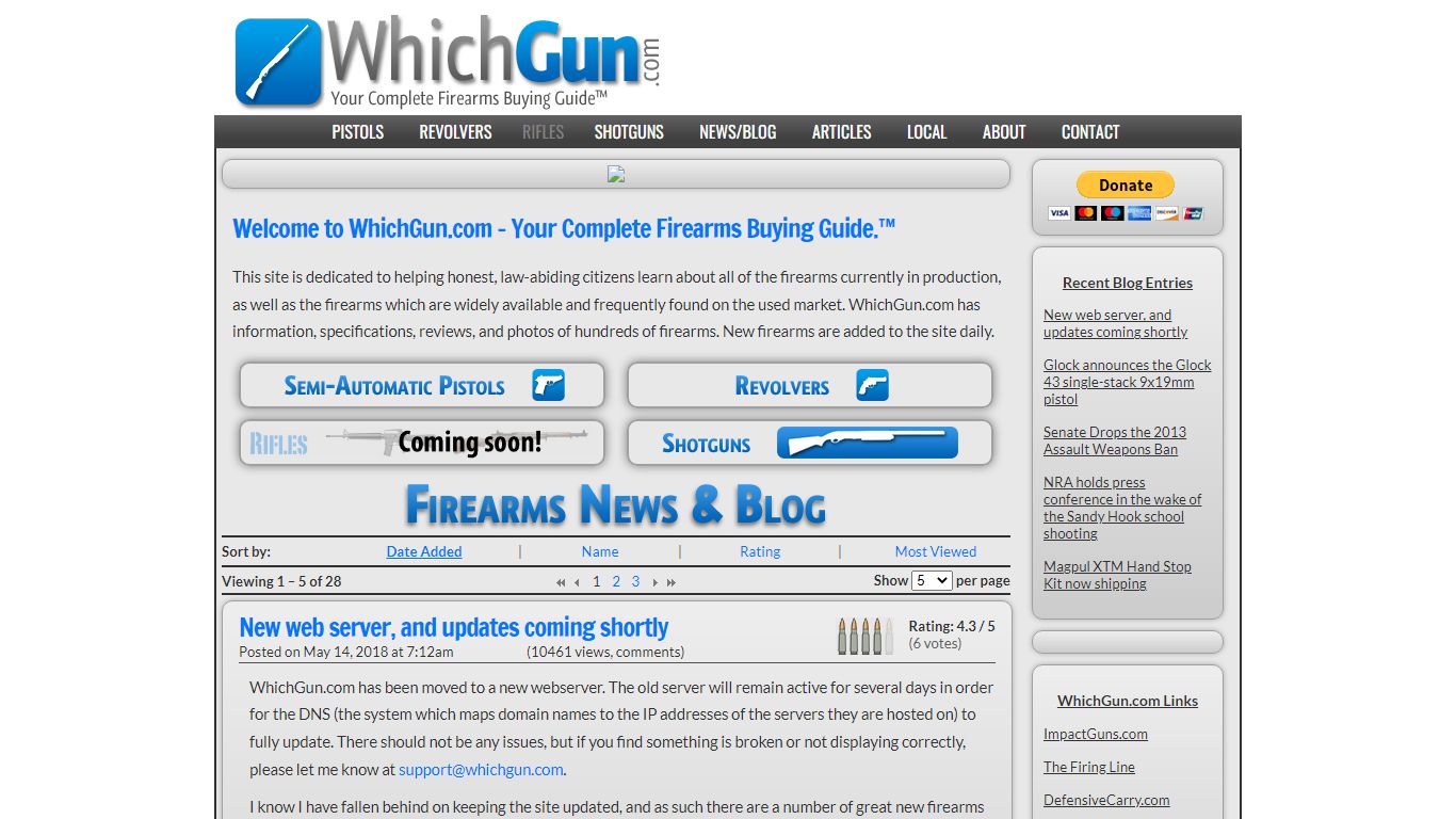 Home – WhichGun.com – Your Complete Firearms Buying Guide